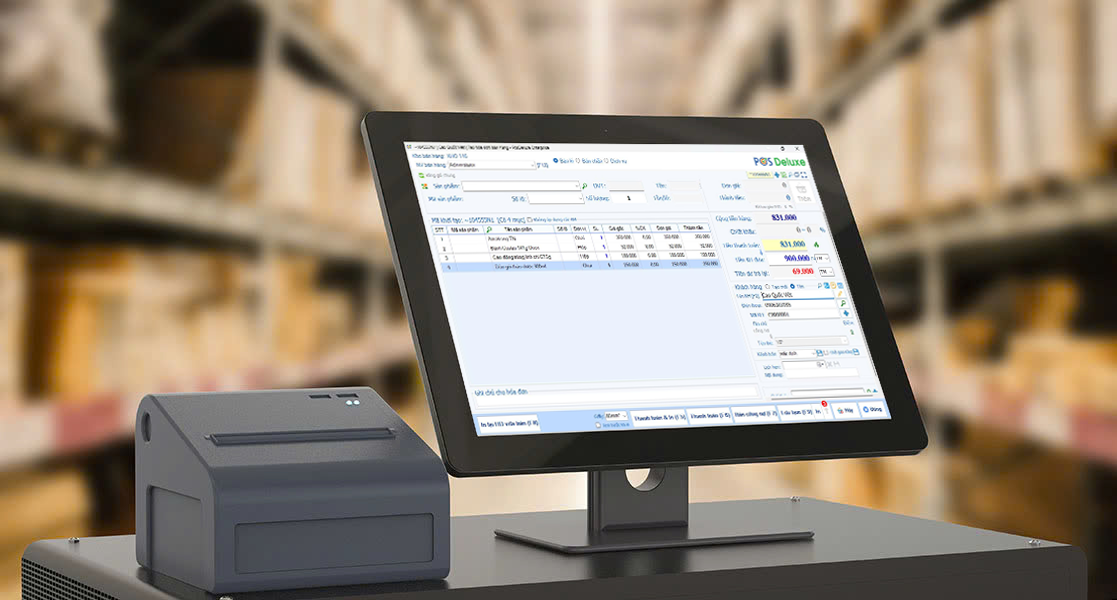 Giải pháp Quản lý Bán hàng Hiệu quả bằng Phần mềm POS Deluxe